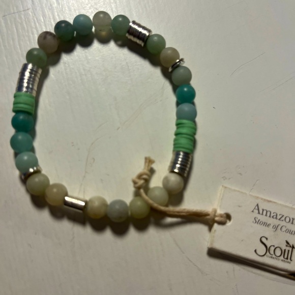 SCOUT Amazonite Bracelet ~ NWT!! - Picture 1 of 5